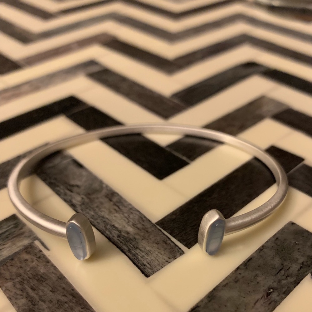 Kendra Scott Mavis Bright Silver Cuff Bracelet - Picture 5 of 9